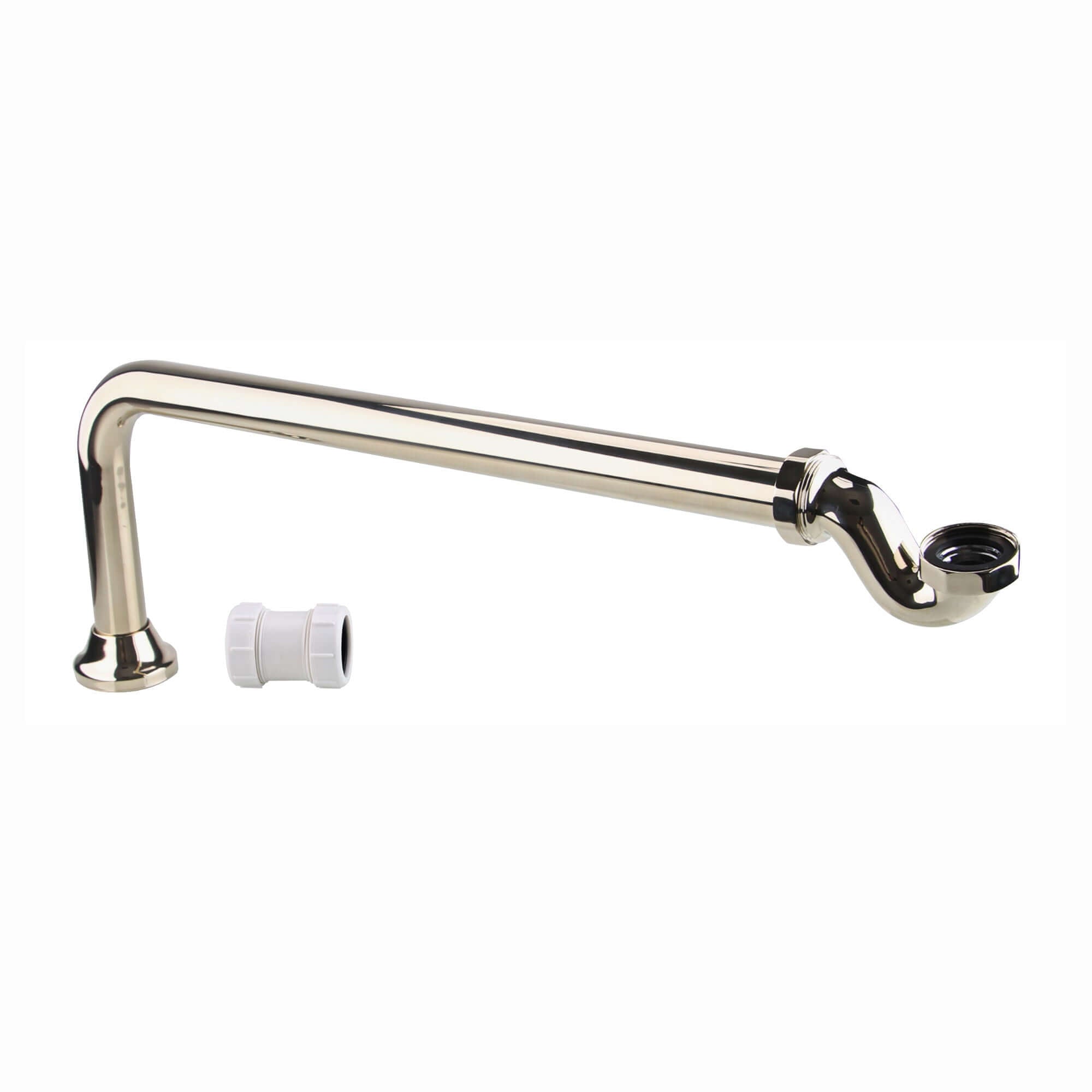 Buy Traditional exposed shallow seal bath trap & pipe - vintage gold Online UK | HOUSE OF ENKI